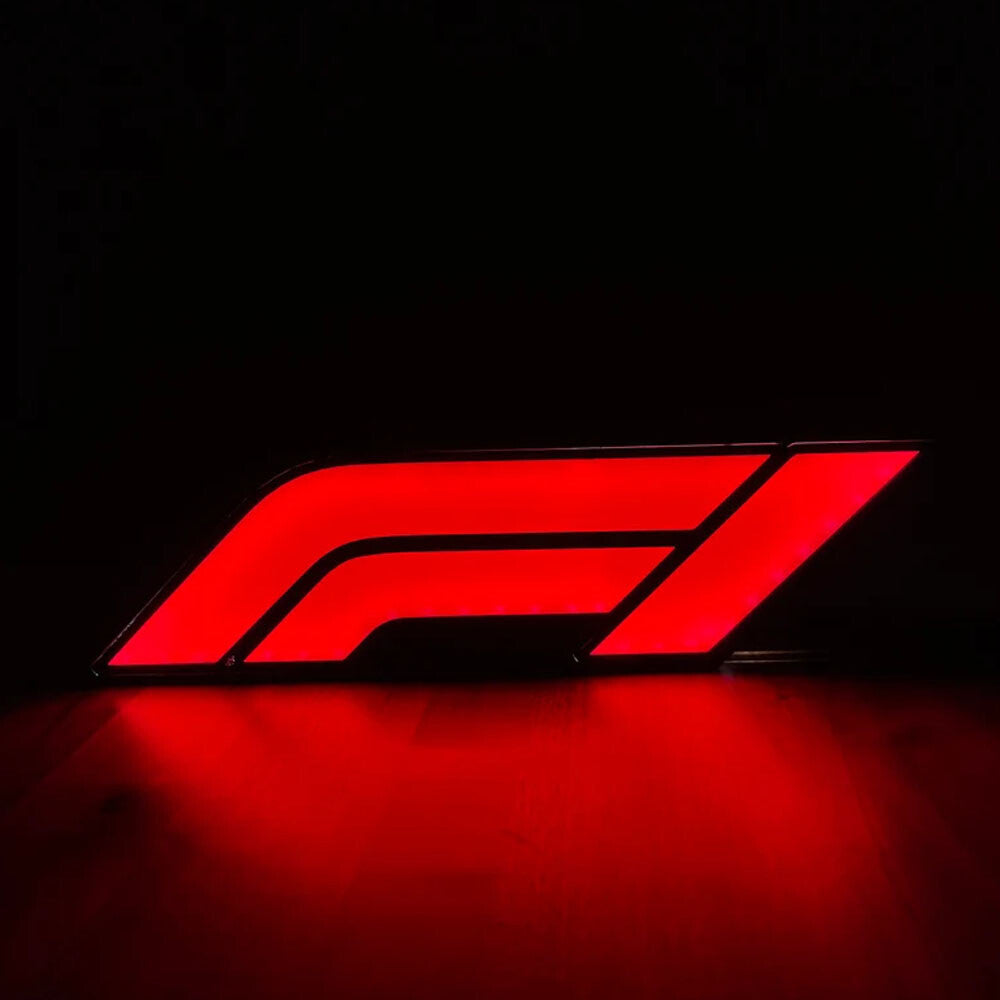 Formula 1 Printed Lightbox Home Workplace Decoration Led Light Wall Sign