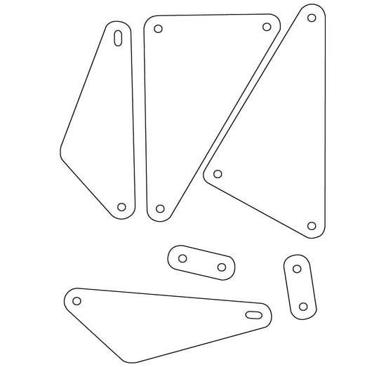 Plastics Protectors for Gottlieb - Far Out Pinball Machine