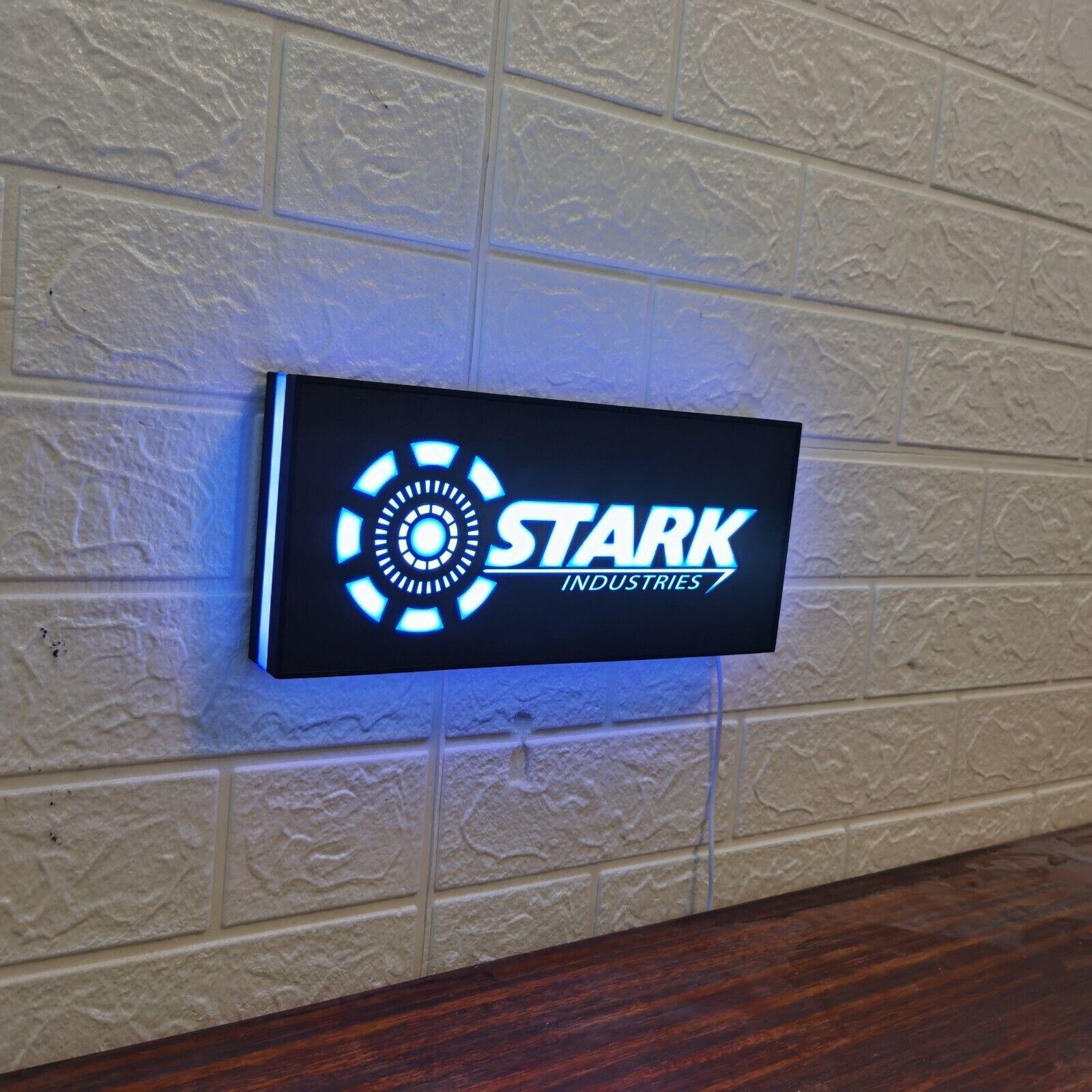 Stark Industries LED Lightbox | Dimmable & USB Powered | Marvel Aveng ...