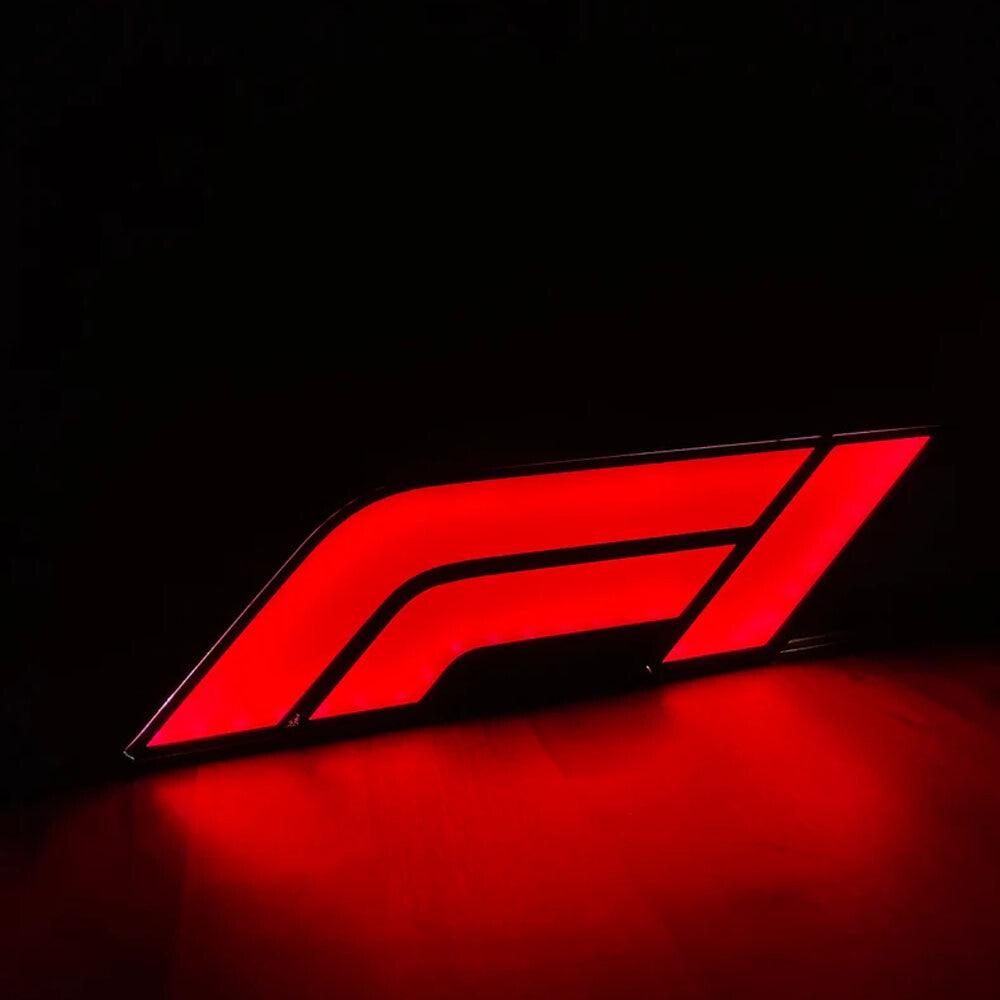 Formula 1 Printed Lightbox Home Workplace Decoration Led Light Wall Sign