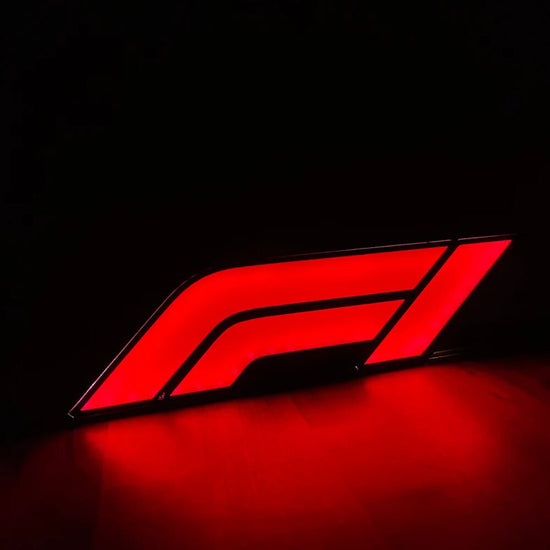 Formula 1 Printed Lightbox Home Workplace Decoration Led Light Wall Sign