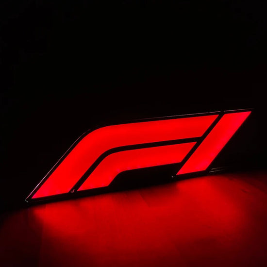 Formula 1 Printed Lightbox Home Workplace Decoration Led Light Wall Sign