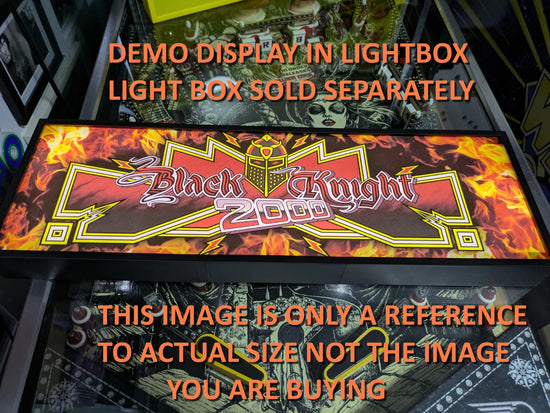 Stern Logo (old) (Arcade Marquee/ Pinball Topper display)