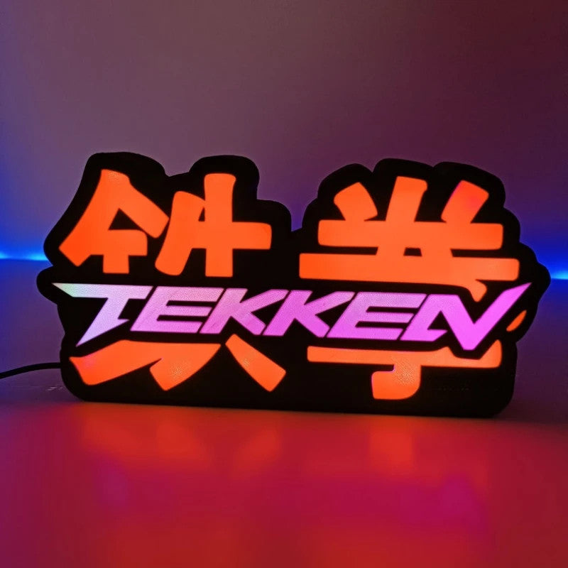 Custom RGB Lightbox 3D Print Lightbox Table Wall Decor for Game Room Bedroom