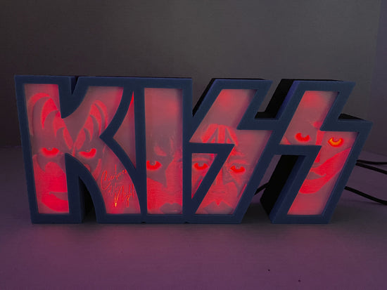 KISS Light box, Creatures of the Night with LED colored lights and sound sensor