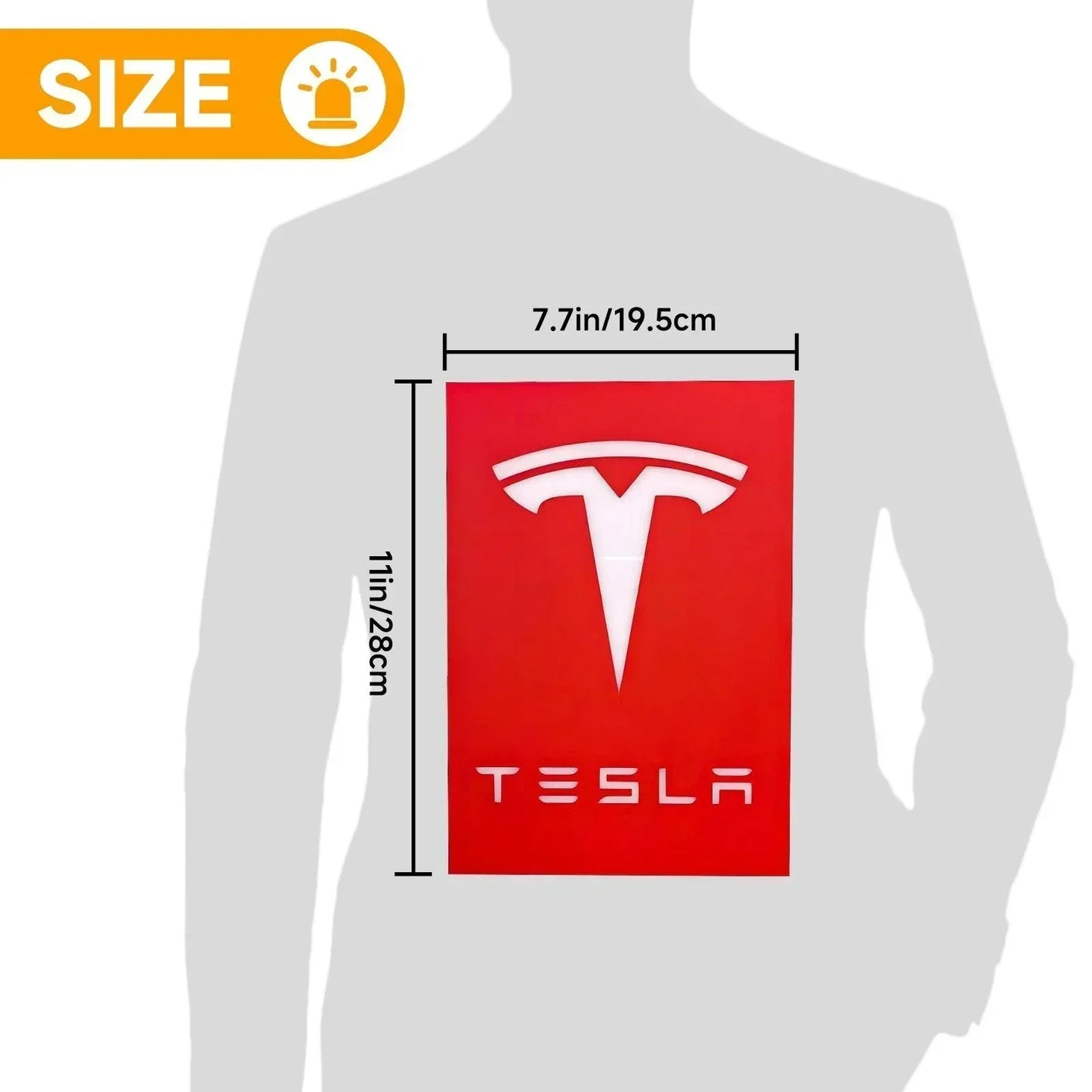 Tesla LED Lightbox, Garage Sign and Garage Decor for Tesla Model 3, Cy ...