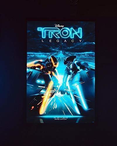 Tron Box Light Tron Movie Poster LED Lightbox Fully Dimmable & Powered by USB – FYLZGO ...