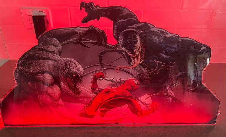 Venom Topper Pinball topper 3D Acrylic LED Topper, for Stern Pinball Machine, Pinball Topper